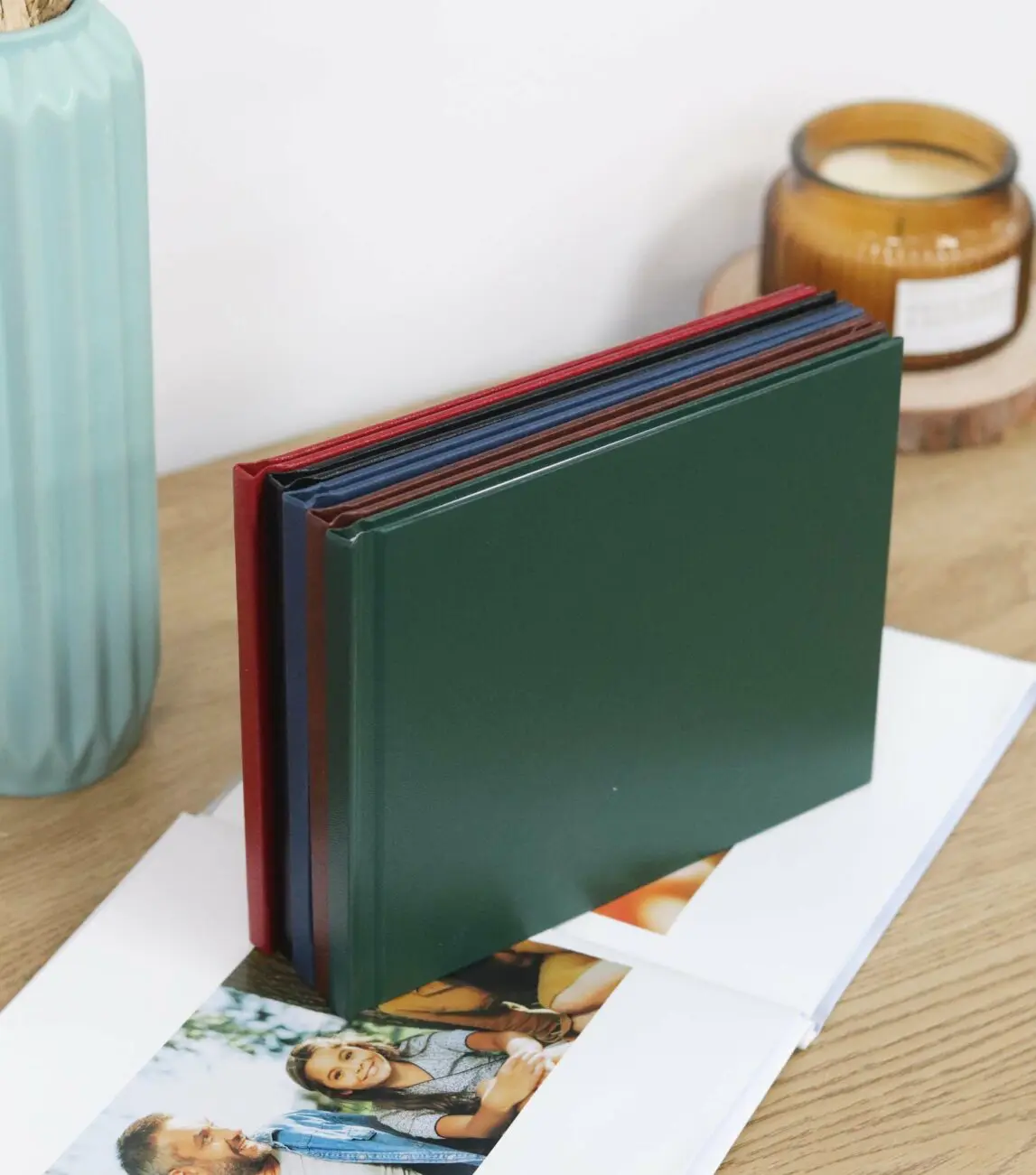 Personalised Photobook with Leatherette Hardcover