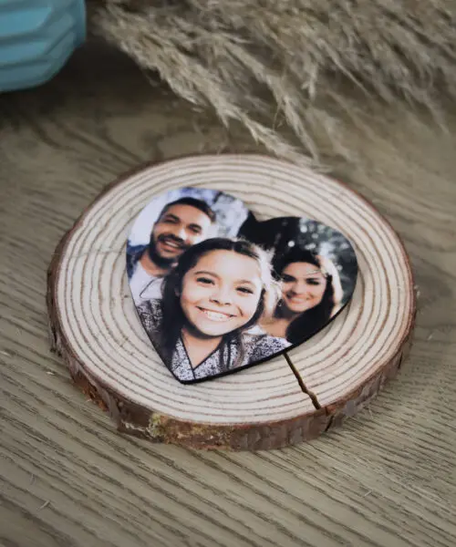 Heart Photo Coaster