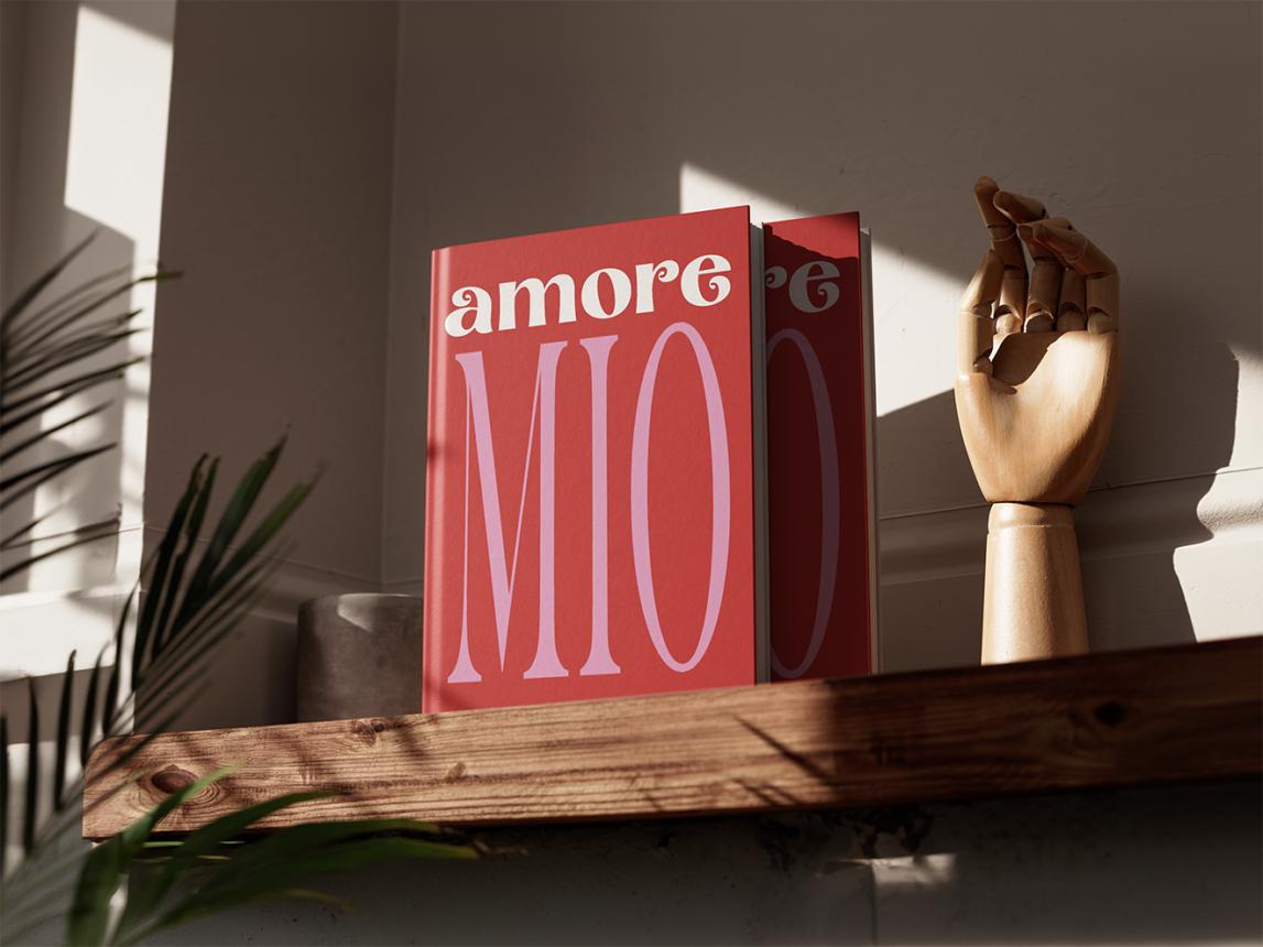 Amore Mio Hardcover Coffee Table Book