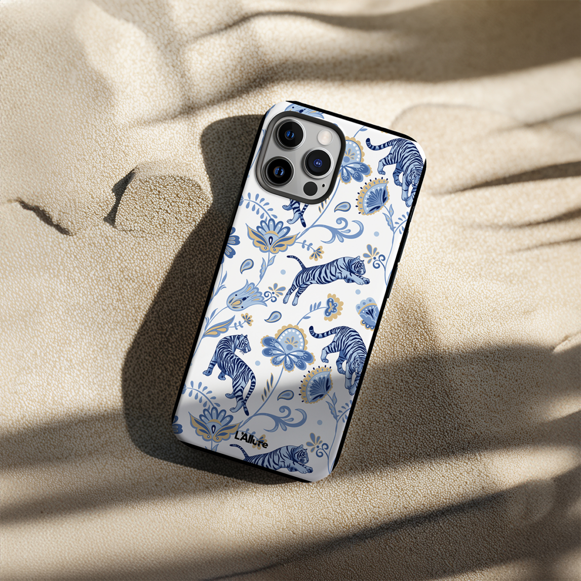 Blue Tiger Phone Case