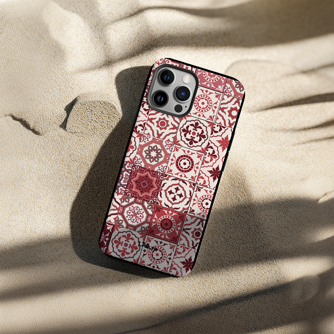 Red Tiles Phone Case