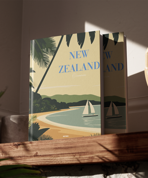 New Zealand Retiro Hardcover Coffee Table Book