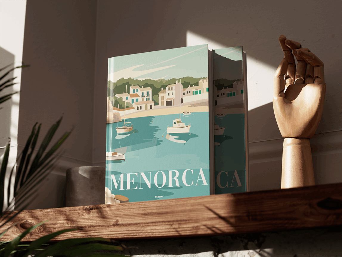 Menorca Retiro Hardcover Coffee Table Book