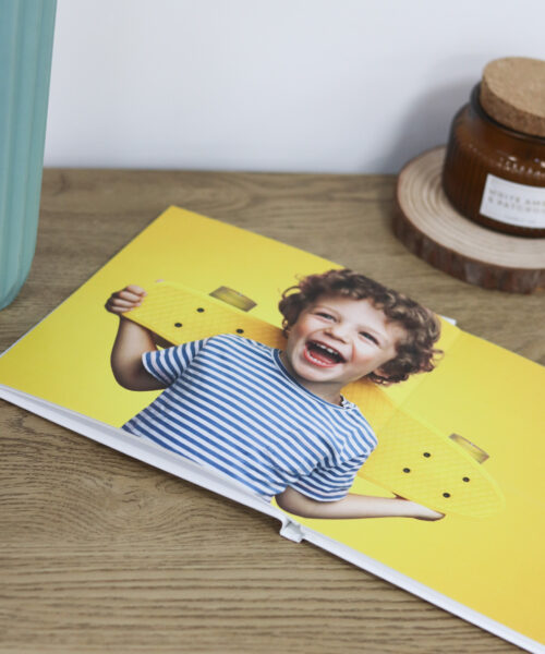 Personalised Hardcover Photo Book with Layflat Paper