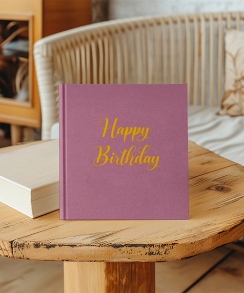 Personalised Foil-Stamped Photobook