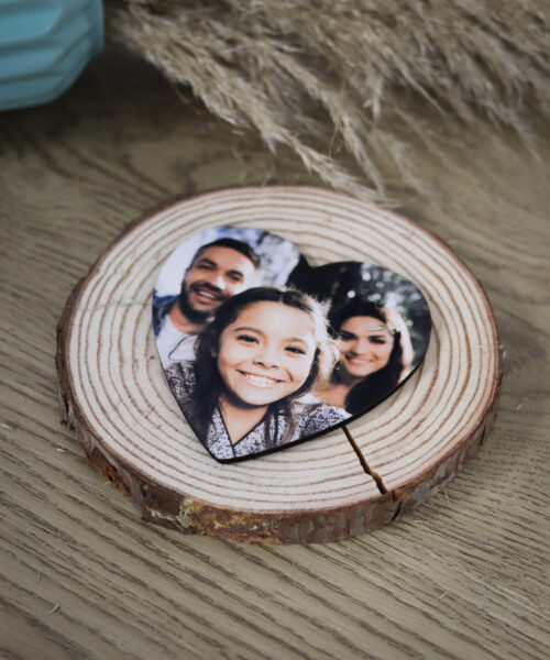 Heart Photo Coaster