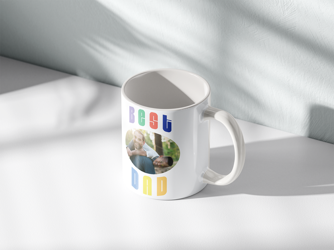 Best Dad Mug Personalised