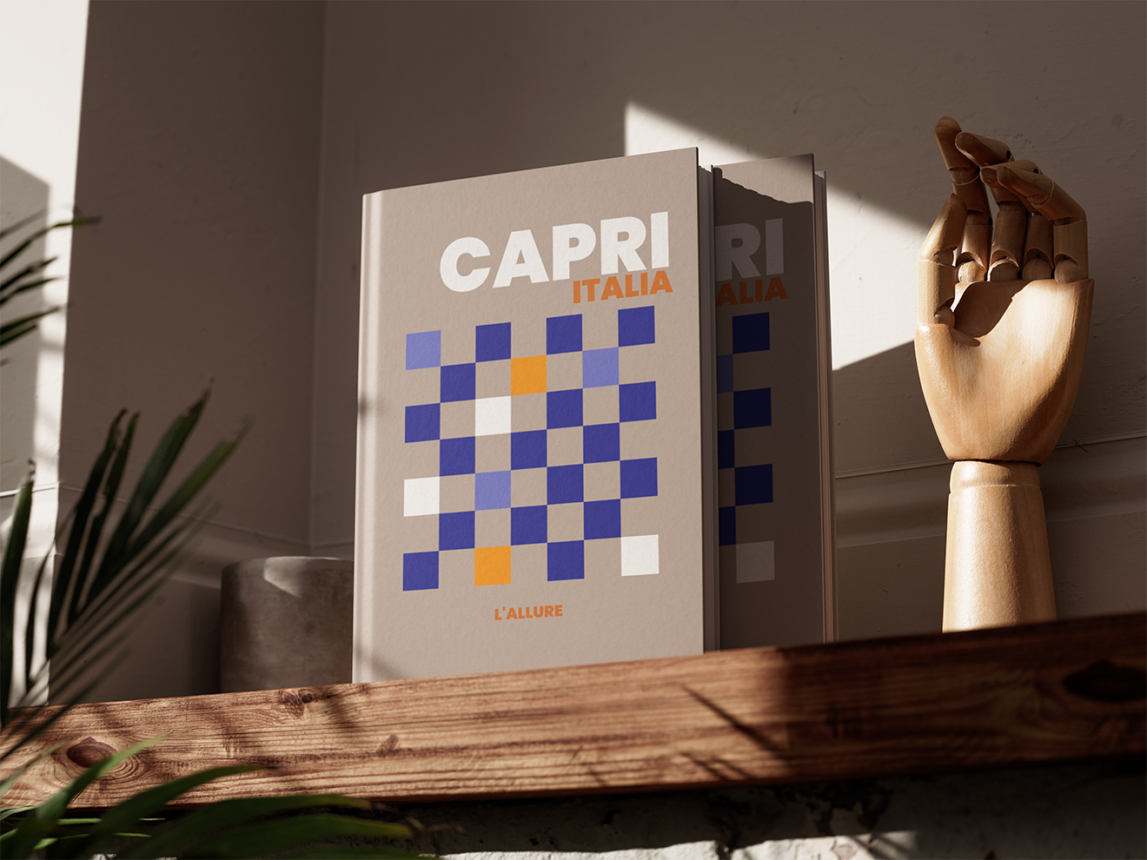 Capri Hardcover Coffee Table Book
