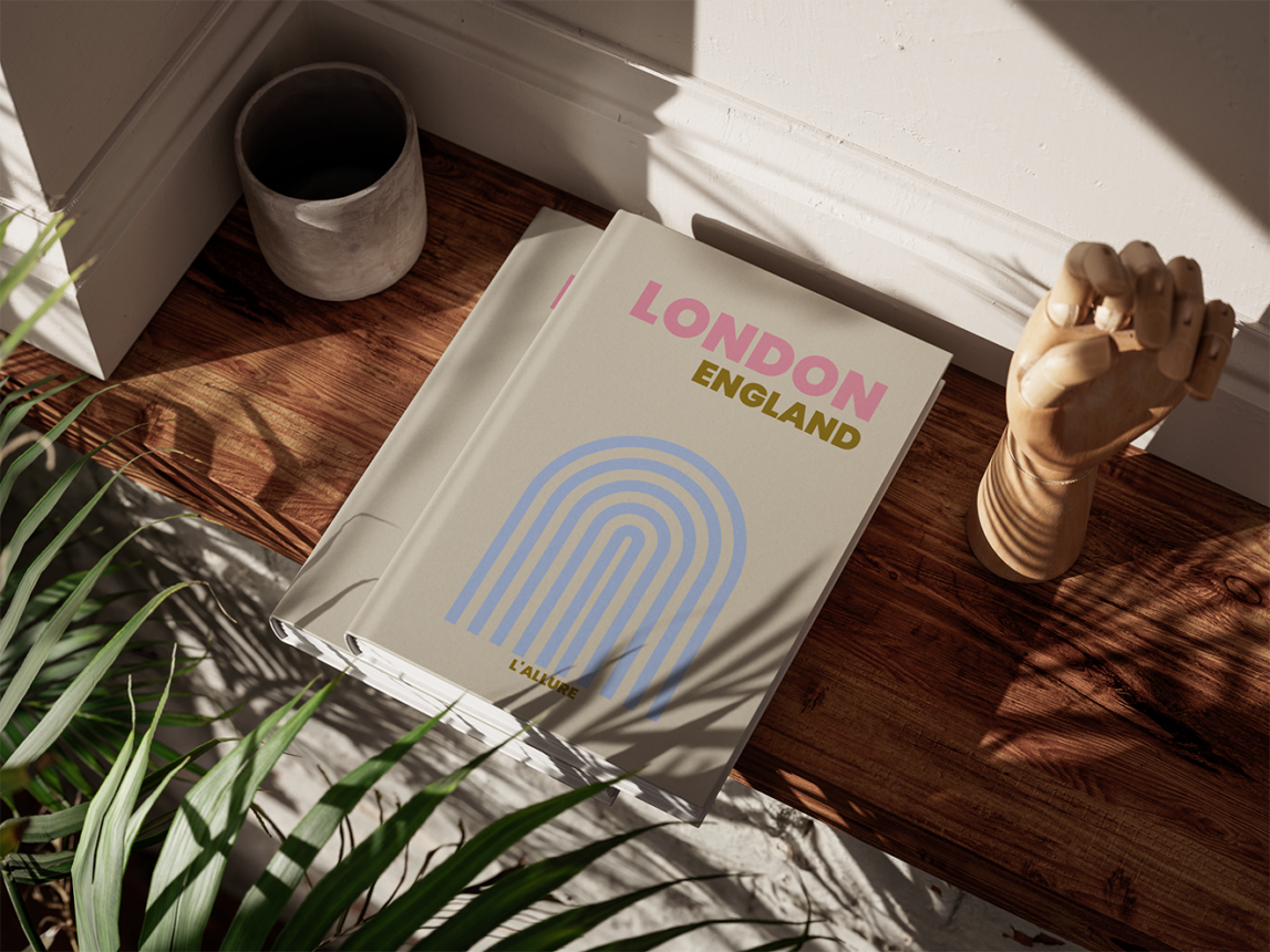 London Hardcover Coffee Table Book