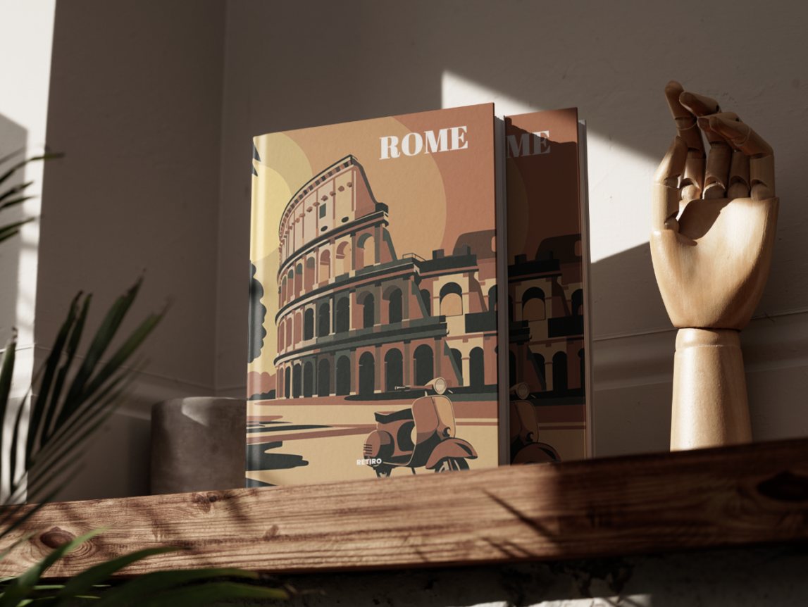 Rome Retiro Hardcover Coffee Table Photobook