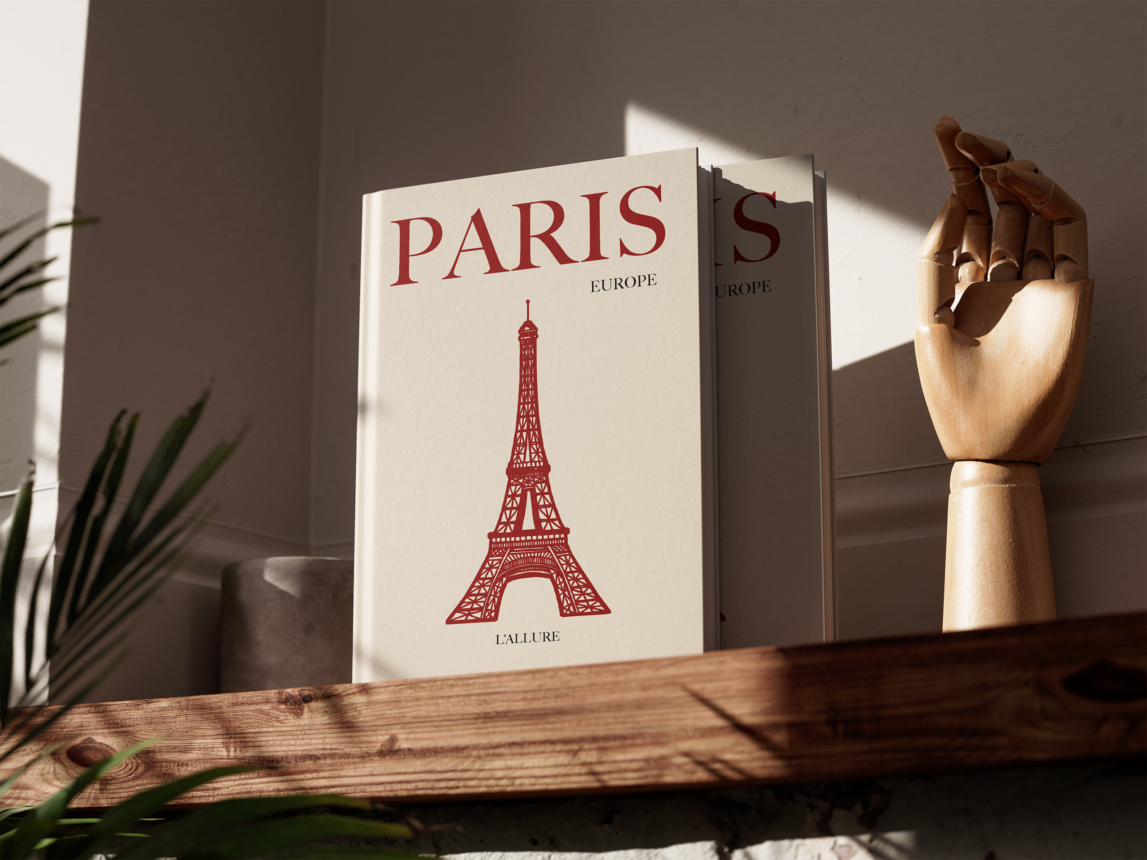 Paris Hardcover Coffee Table Book