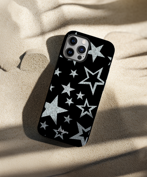 Silver Star Phone Case