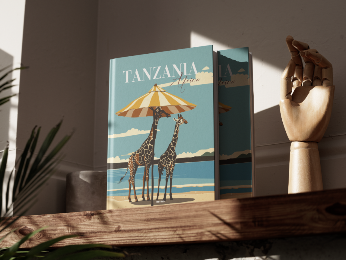 Tanzania Summer Retiro Hardcover Coffee Table Photobook