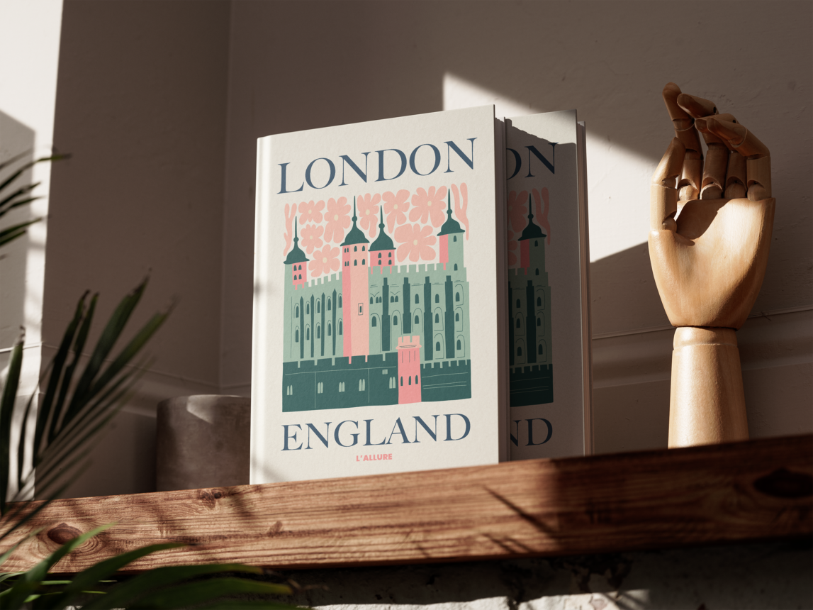 London England Hardcover Coffee Table Book