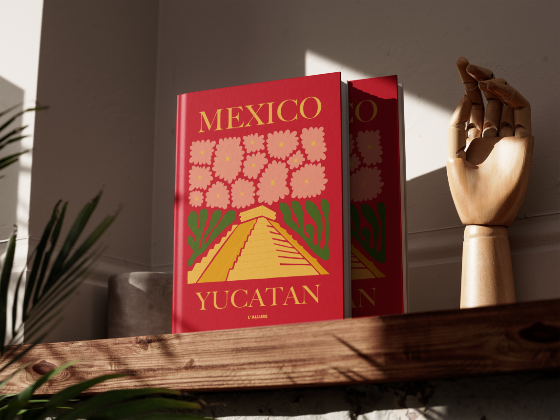 Mexico Yucatan Hardcover Coffee Table Book