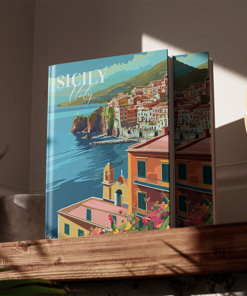 Sicily Italy Retiro Hardcover Coffee Table Photobook