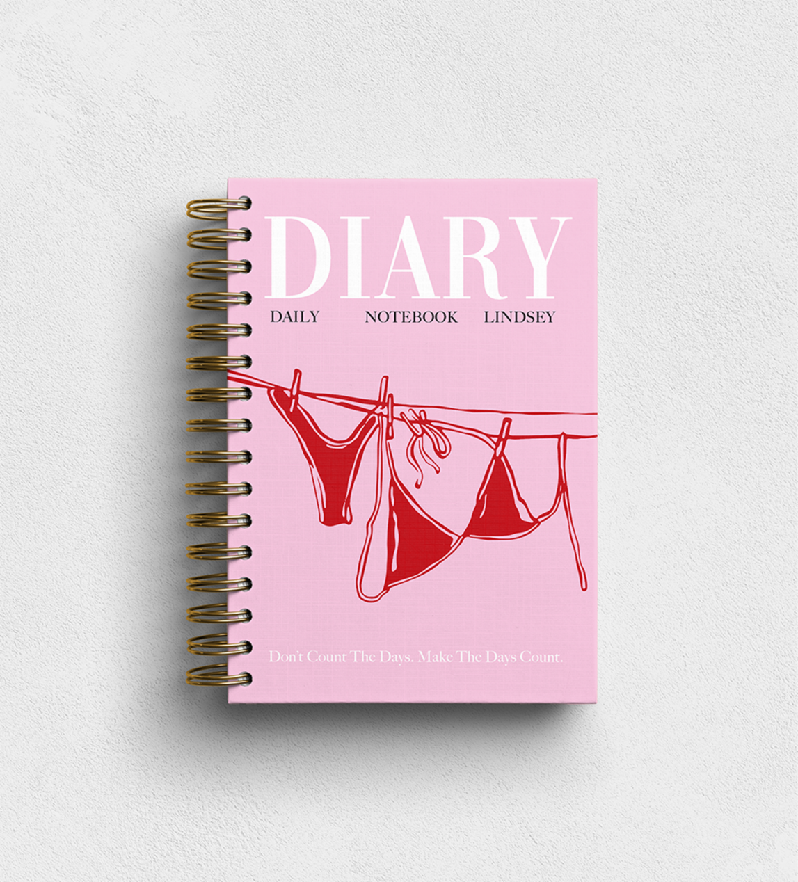 Summer Life Personalised Notebook