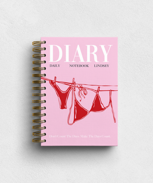Summer Life Personalised Notebook
