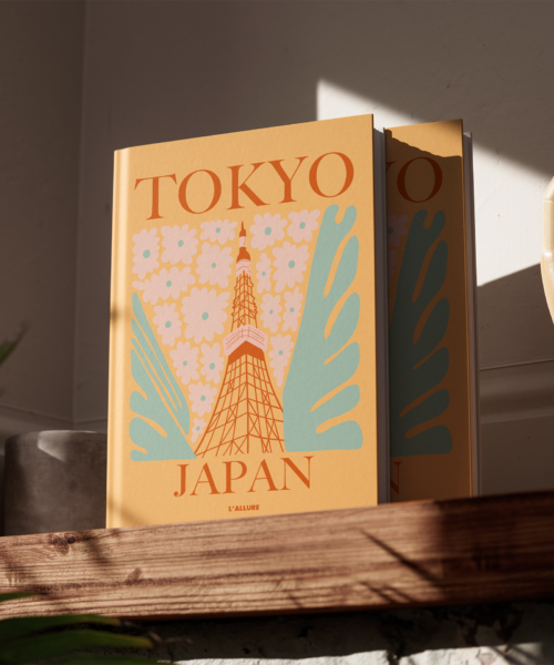 Tokyo Japan Sunset Hardcover Coffee Table Book