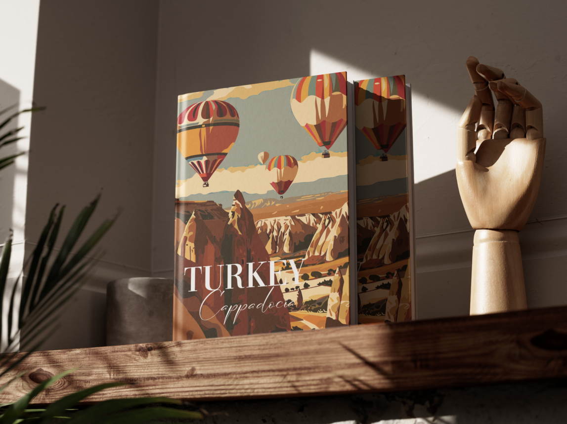 Turkey Cappadocia Travel Retiro Hardcover Coffee Table Book