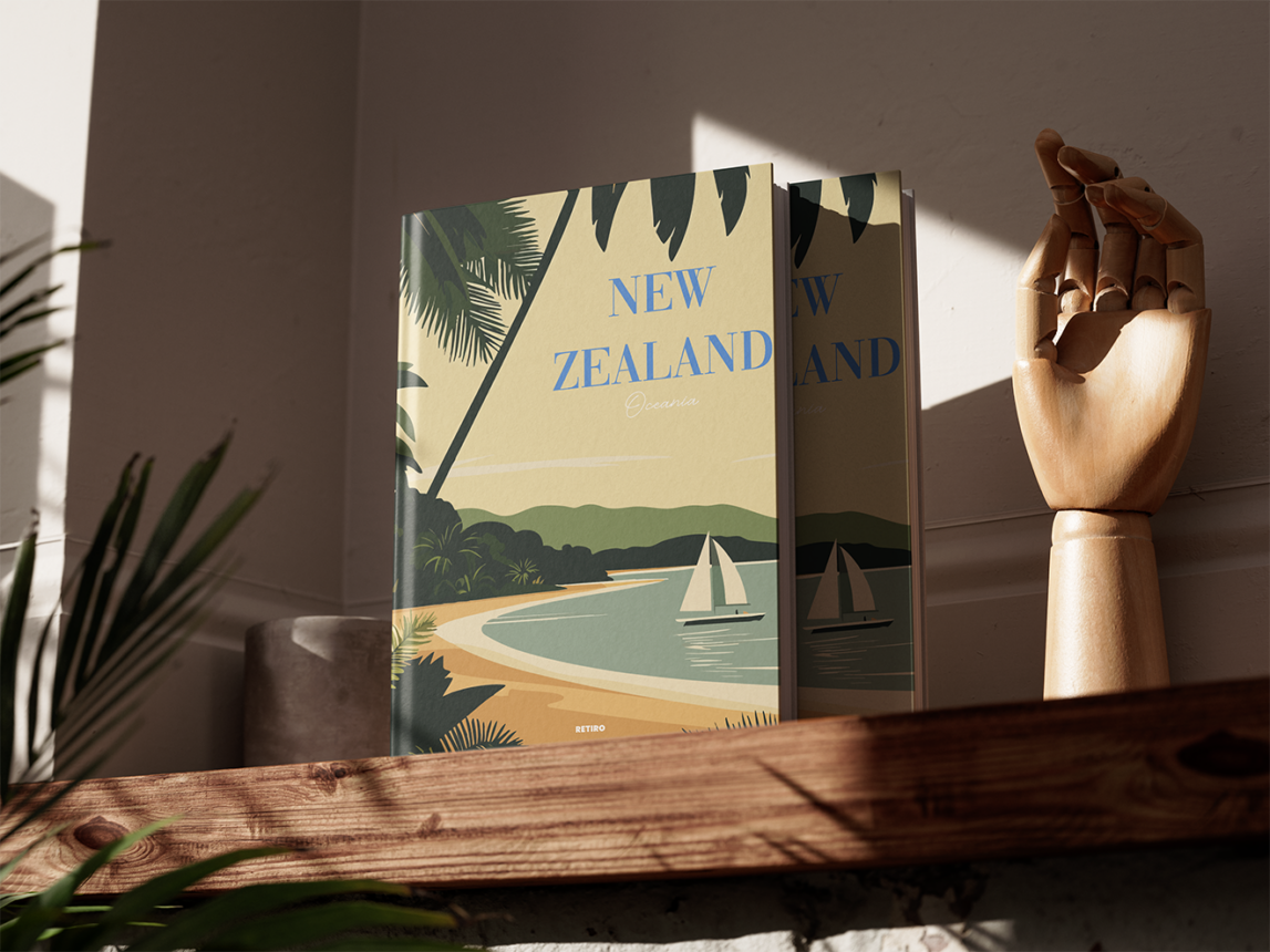 New Zealand Retiro Hardcover Coffee Table Book