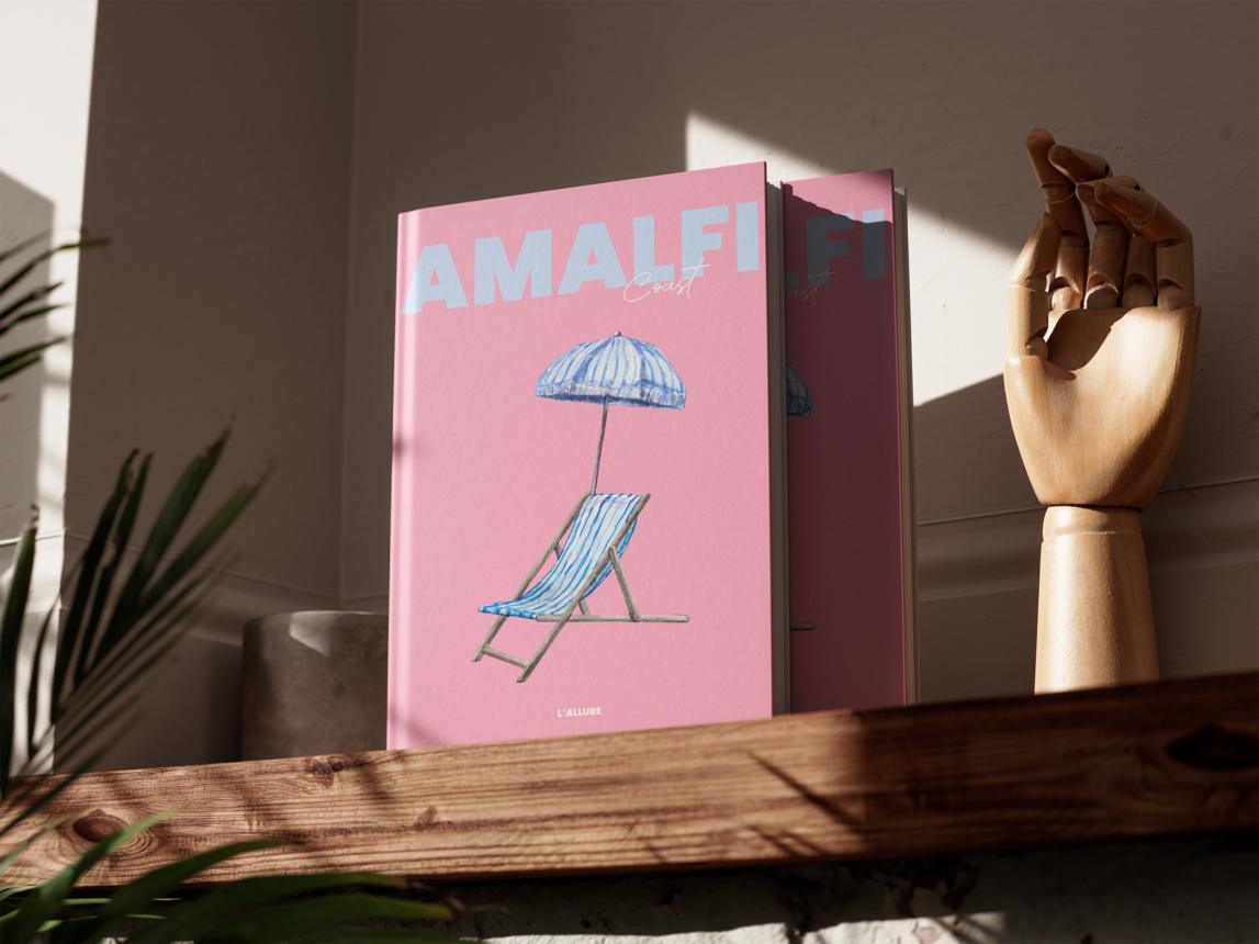 Amalfi Hardcover Coffee Table Book