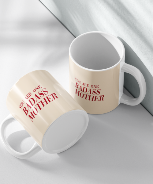 Badass Mother Mug Personalised