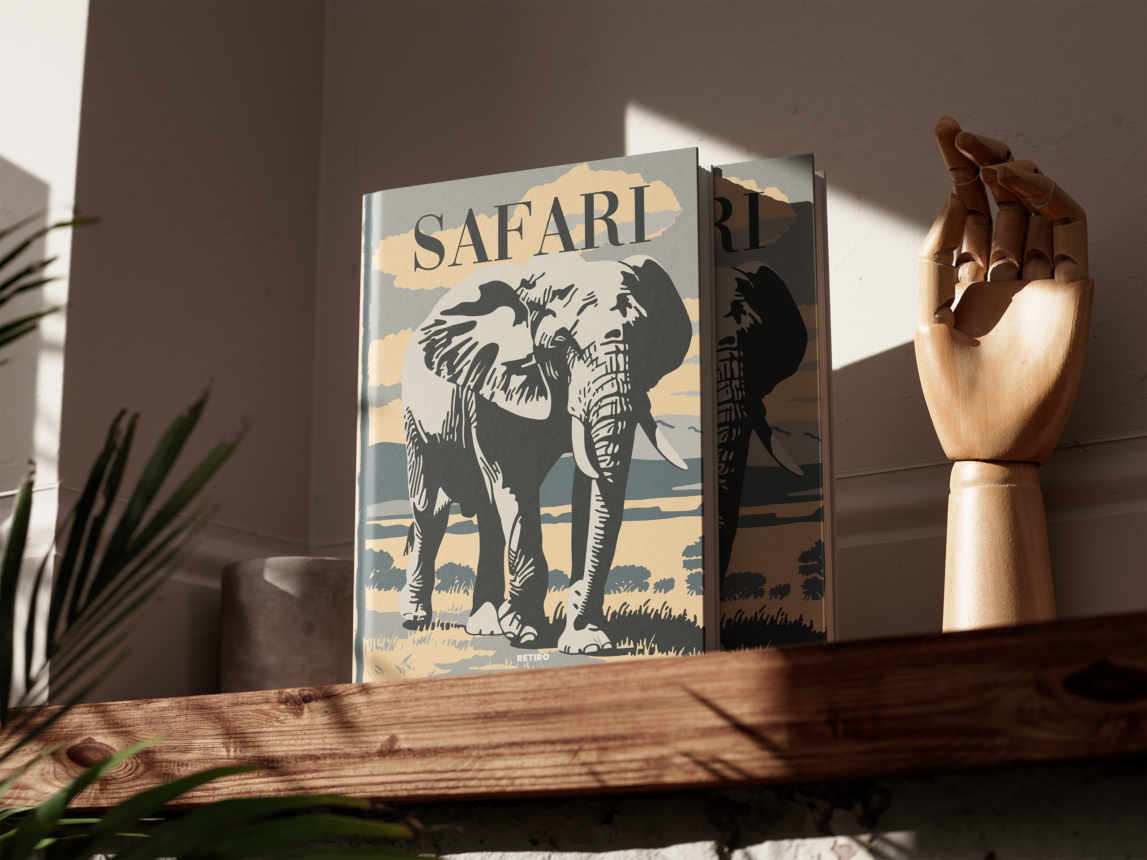 Safari Retiro Hardcover Coffee Table Book