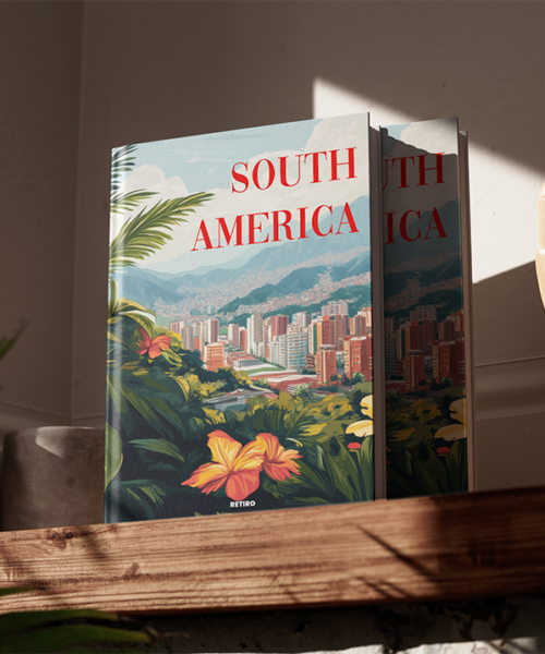 South America Retiro Hardcover Coffee Table Book