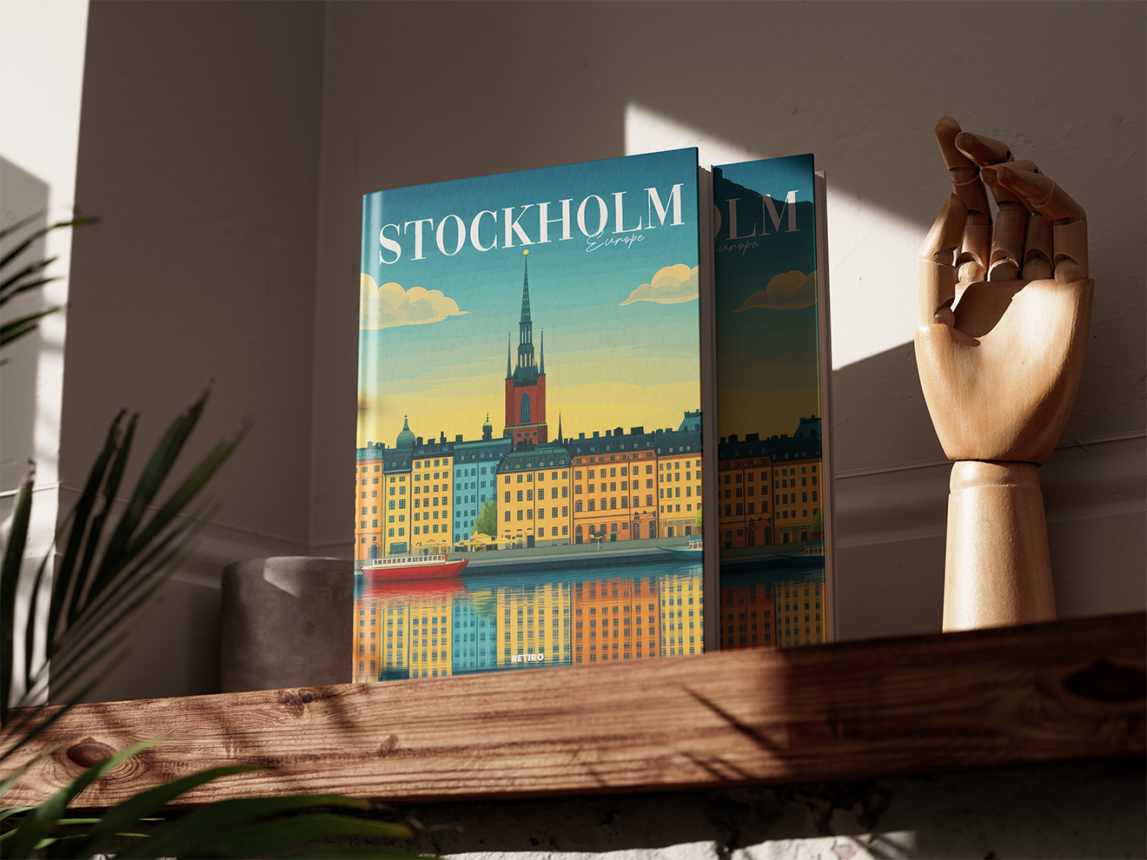 Stockholm Retiro Hardcover Coffee Table Book