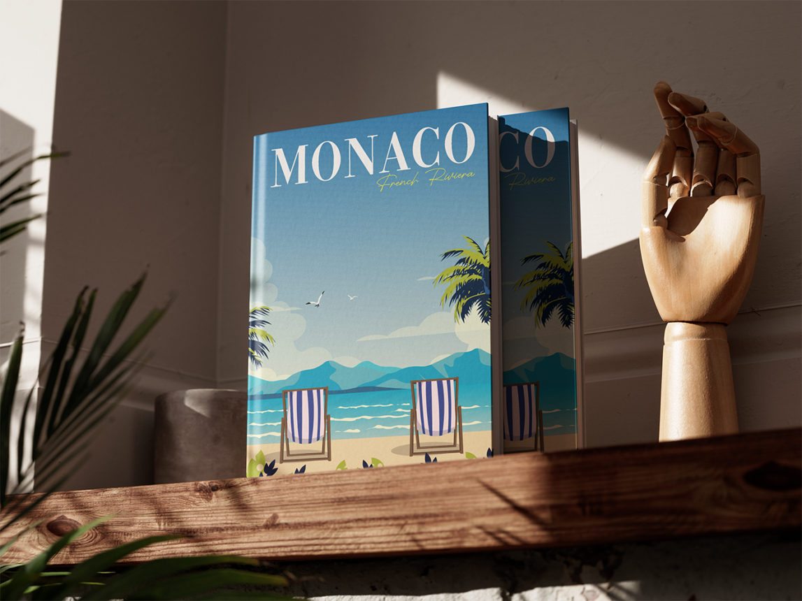 Monaco II Retiro Hardcover Coffee Table Book
