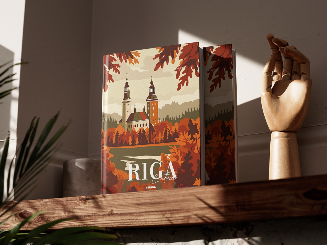 Riga Retiro Hardcover Coffee Table Book