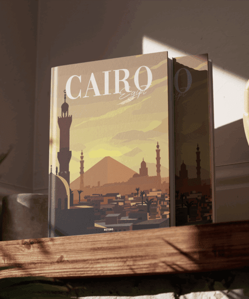 Cairo Egypt Retiro Hardcover Coffee Table Book