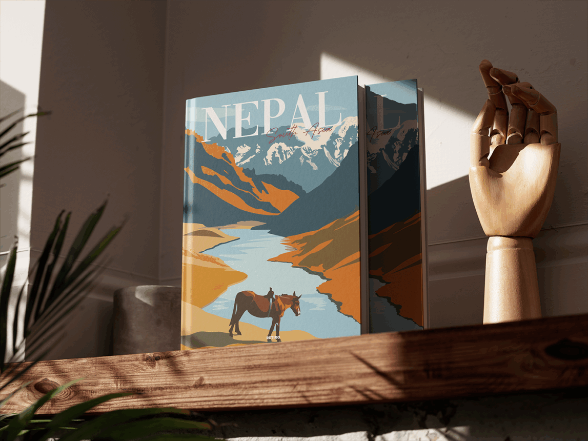 Nepal Retiro Hardcover Coffee Table Book